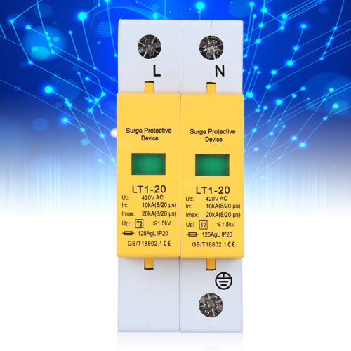Surge Protection Device 2P LT120 20kA AntiThunder Module 1