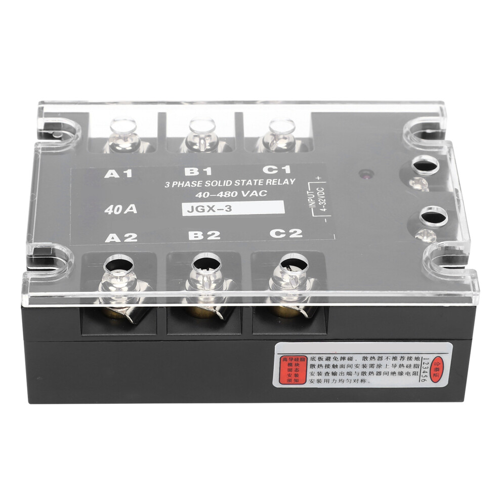 (4840Z) 3Phase Ssr Controller 40-480Vac Dcac Jgx3(4880Z) 610830905675