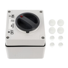 (3P20A) Wasserdichter Außensteckdose 500V(3P10A) Drehknopf