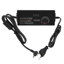 (EU Plug) 3-12V 10A DC-Regler mit Spannungsanzeige, AC 110-240V