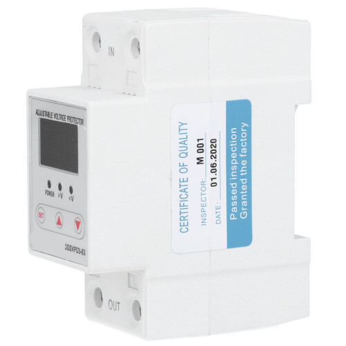 (63A) Einstellbarer Auto-Reset-Spannungsschutz 63A DDSVPD363