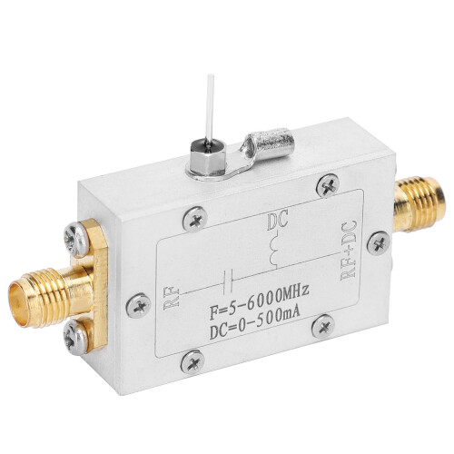 RF-DC-Block-Biaser-Alu 5-6000MHz 1