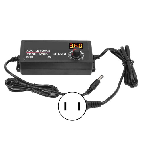 (US Plug) 3-24V 3A Einstellbares Netzteil 72W DC-Regler 1