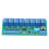 RS485 Relaismodul 8Eing/8Ausg DIN35 PLC 12V 2