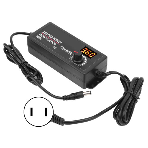 (US Plug) 3-24V 3A Einstellbares Netzteil 72W DC-Regler 2