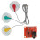 AD8232 ECG Sensor Module Heart Rate Monitor Electrode DC3.3V 4