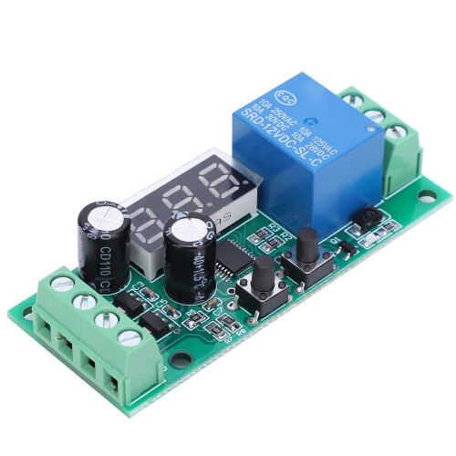 DC-Spannungsmessmodul Digitalanzeige 12V Relais Hochgenau 2