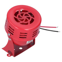 BERM Sirene Alarm Mini Rot Edelstahl 114dB DC12V MS-190