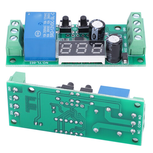 DC-Spannungsmessmodul Digitalanzeige 12V Relais Hochgenau 1