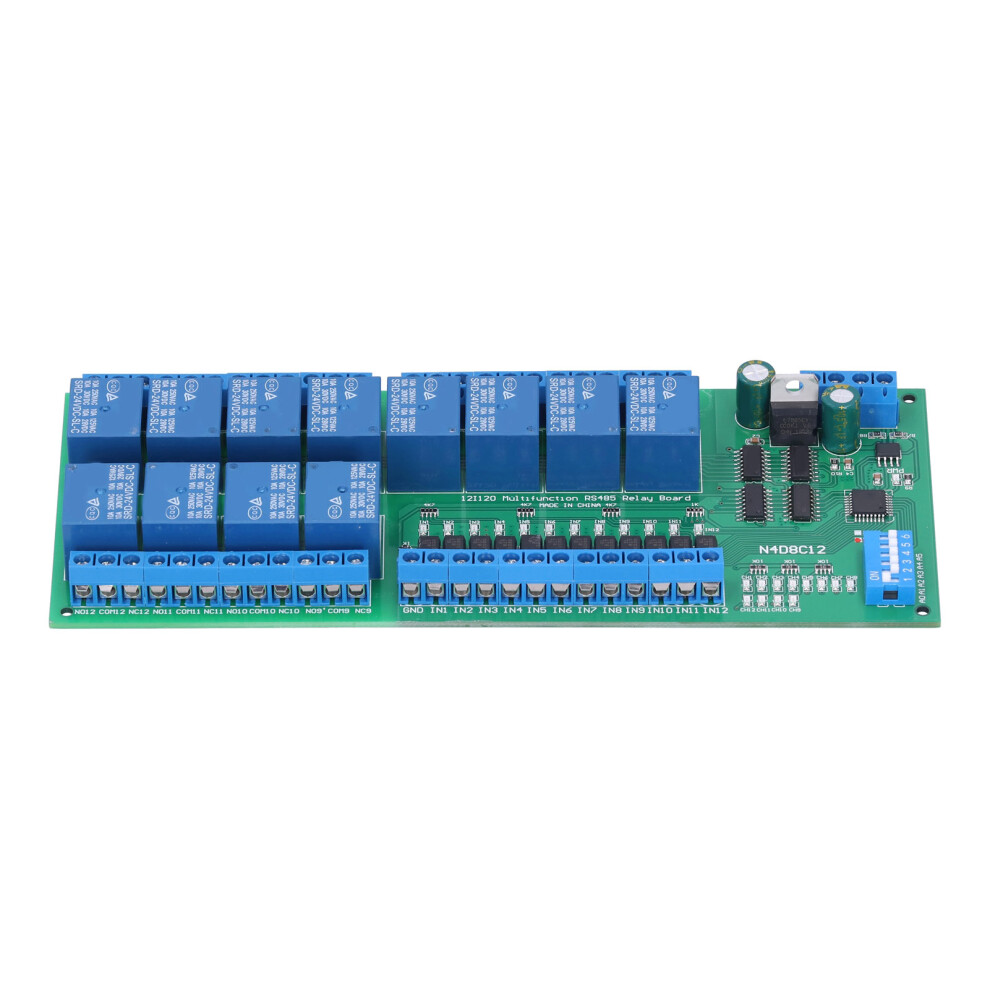 Relay Module 12 In 12 Out Rs485 Board 24V N4d8c12 610830896355