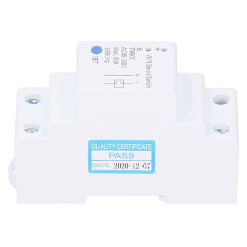 WiFi Smart Meter Timer Switch TM607 80A AC85-300V