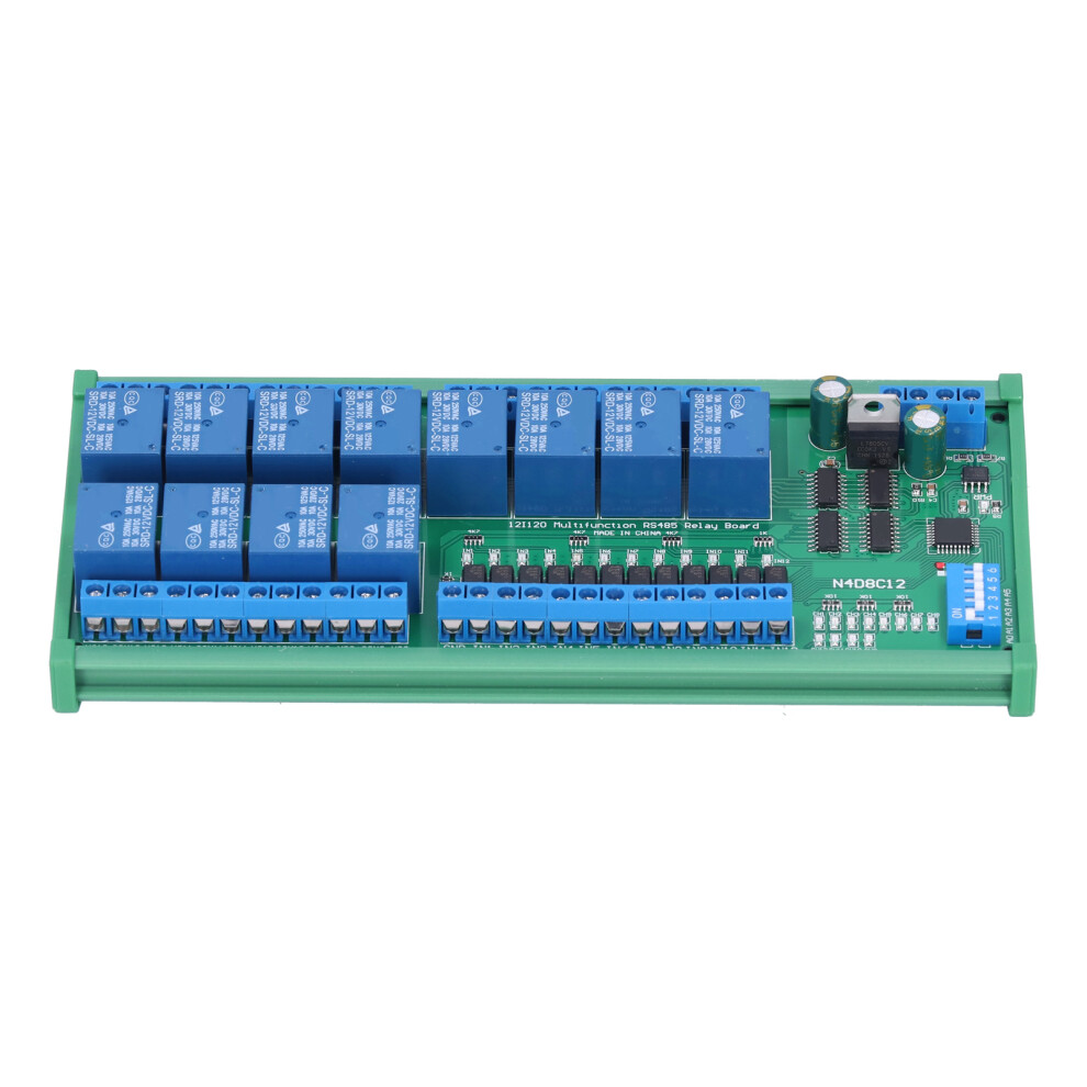 Relay Module 12In12out Rs485 Plc Din Rail N4d8c12 12V 610830896584