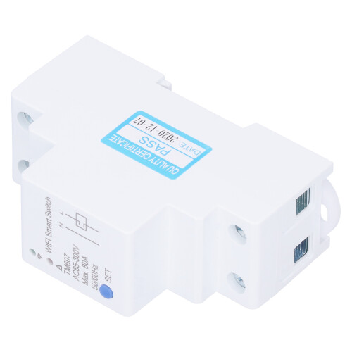 WiFi Smart Meter Timer Switch TM607 80A AC85-300V 2