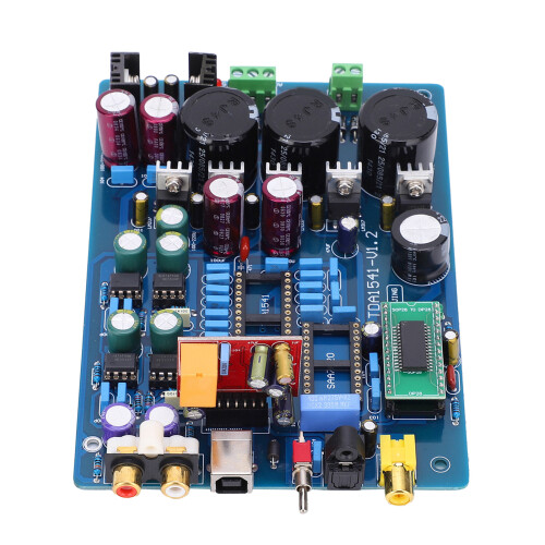 Coaxial Decoder Board Fiber Audio CYJ-TDA1541 2