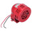 BERM Sirene Alarm Mini Rot Edelstahl 114dB DC12V MS-190 4