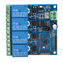 4-Kanal Relaismodul Bluetooth Smart Home Fernbedienung