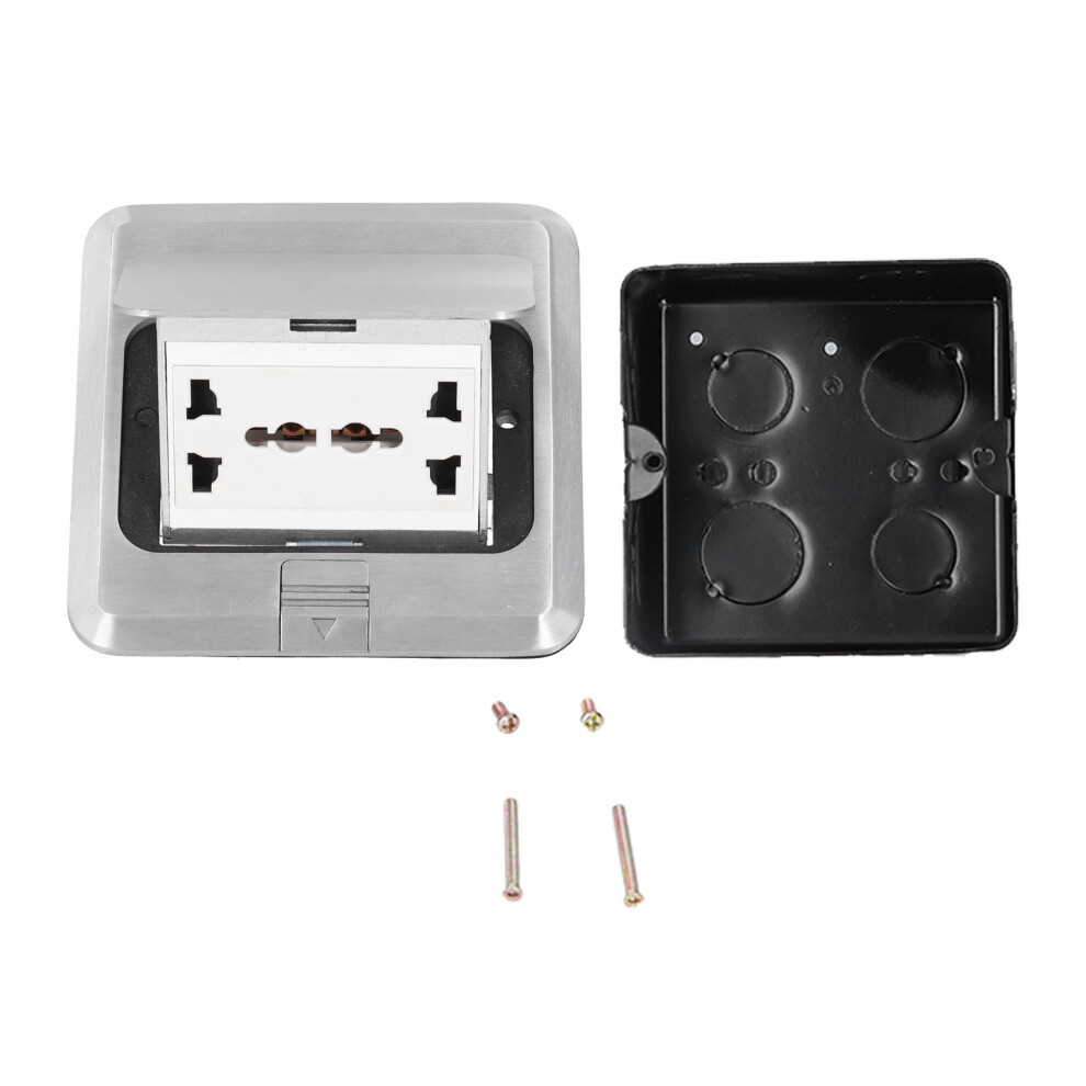 Floor Socket 6 Hole Damping Aluminum Alloy Outlet 13A 250V 610830888152