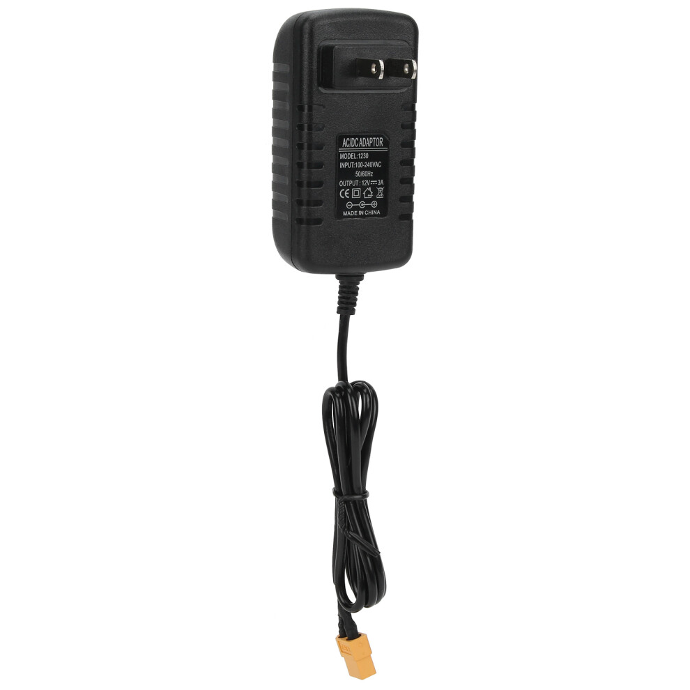 Power Adapter Charging Supply Cord Accessory Charger Dc 12V 3A Xt60 Ac 610830889456