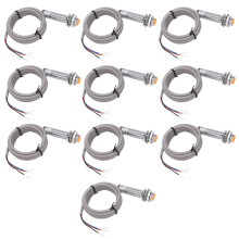 10 Stk. Metall-Induktionsschalter 3-Draht NPN NO LJ12A3-2-Z/BX