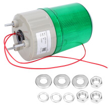 (Green) BERM LED-Warnleuchte mit Soundalarm BEM-1081J 220VAC Gelb