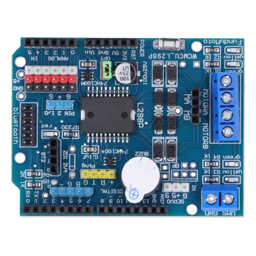 DC-Motor-Modul Dual H-Bridge L298P Expansion Board 1