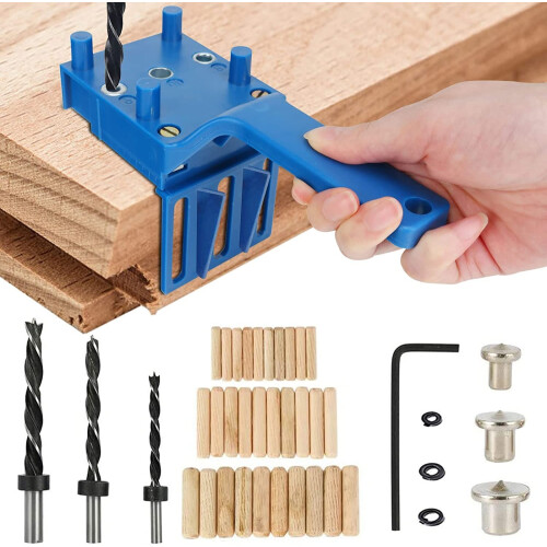 Dowel Jig Kit 41PCS Woodworking Dowel Jig