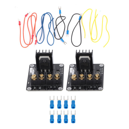 2x 3D-Druck Heißbett Modul Stromerweiterungsplatine 2