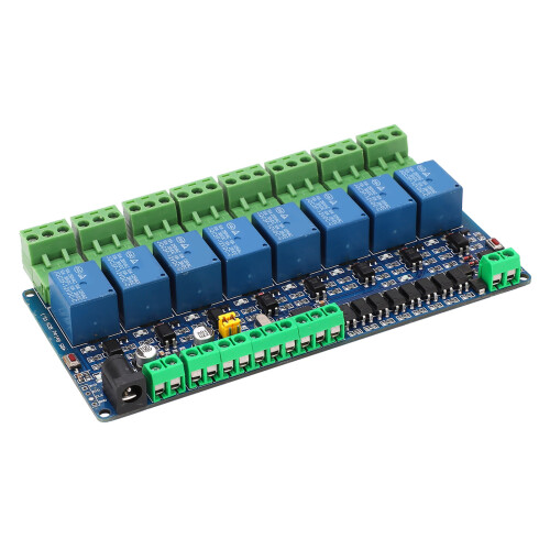 8 Channel Relay Module RS485 TTL DC 12V 2