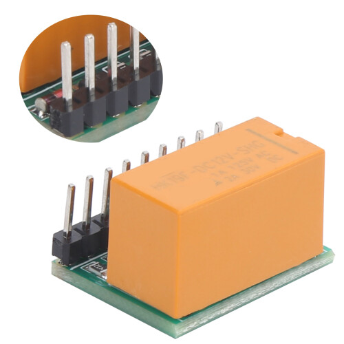 (DC12V) DPDT Relay Module Ultra Small Auto Adjust DR21A01 (DC12V) 1
