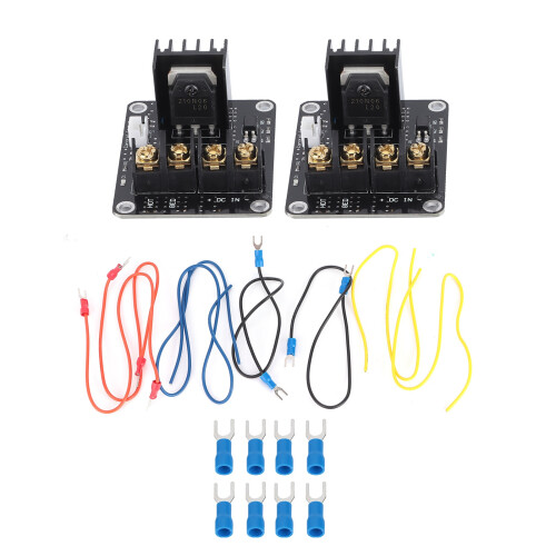 2x 3D-Druck Heißbett Modul Stromerweiterungsplatine 1