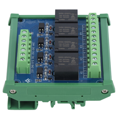 4-Kanal 5V Optokoppler-Isolationsrelais für PLC 2