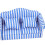 3-teiliges Puppenhaus-Sofa-Set, Kiefernstoff, 15