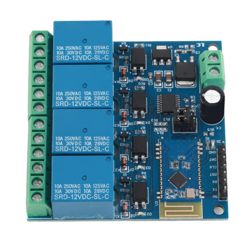 12V 4-Kanal Bluetooth Relais mit Android-App-Steuerung 1