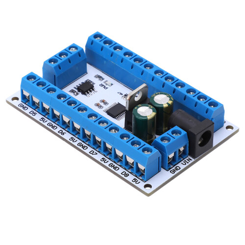 RS485-Sensormodul R4DCB08, 8-Kanal, 6-24V 2