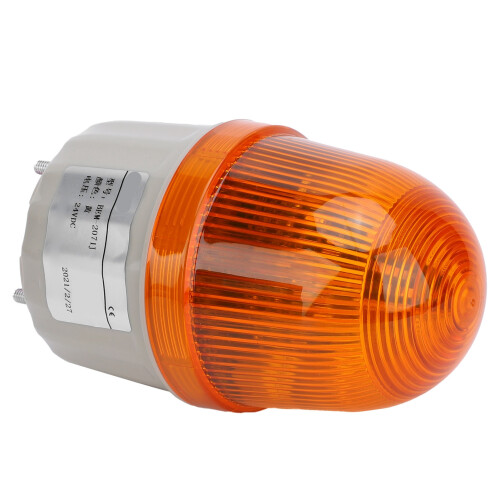 (Yellow) BERM Emergency Warning Light ABS LED Yellow 5W DC24V 1