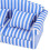 3-teiliges Puppenhaus-Sofa-Set, Kiefernstoff, 13