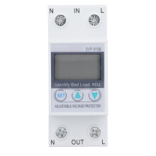 Einstellbarer LCD-Spannungsschutzrelais Monitor AC