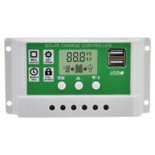 (30A) Smart-Laderegler Dual-USB Solar PWM 12/24V GLL121010A