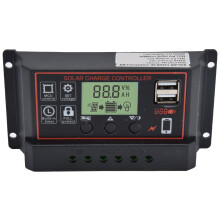 (20A) Intelligenter Laderegler Dual-USB PWM 12/24V 30A