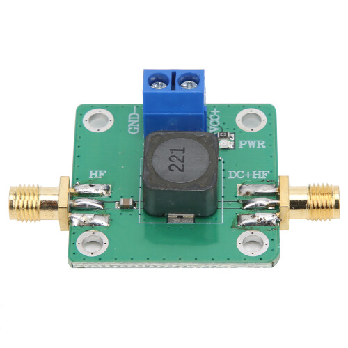 RF Bias Tee 50K-60MHz DC Feed Microwave Blocker 2