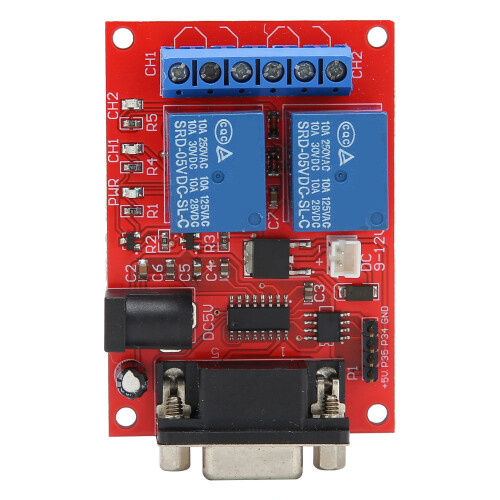 Relay Module 4A 2Channel Serial Control SR10