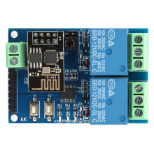 2-Wege WiFi Relais Modul Android APP Fernbedienung 12V ESP8266