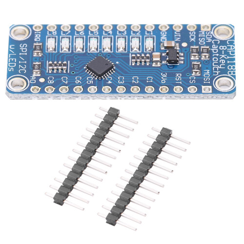 Kapazitiver Touchsensor 8 Tasten I2C SPI CAP1188
