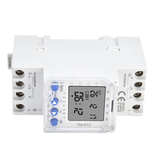 Intelligenter Zeitschalter AC220V, 2-Ausgänge 2