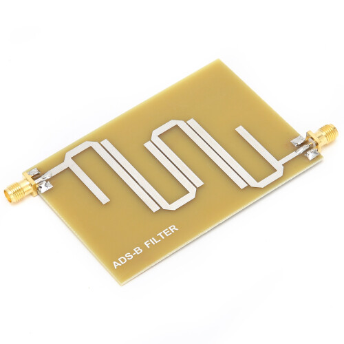 Mikrostreifenfilter 11,2GHz PCB ADSB 2