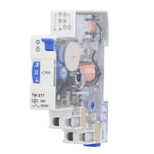 Mechanischer Zeitschalter, einstellbar, 7-Min-Intervall, AC220V TMST7 1
