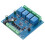 4-Kanal-Relaismodul DC 7-24V Steuerplatine 3