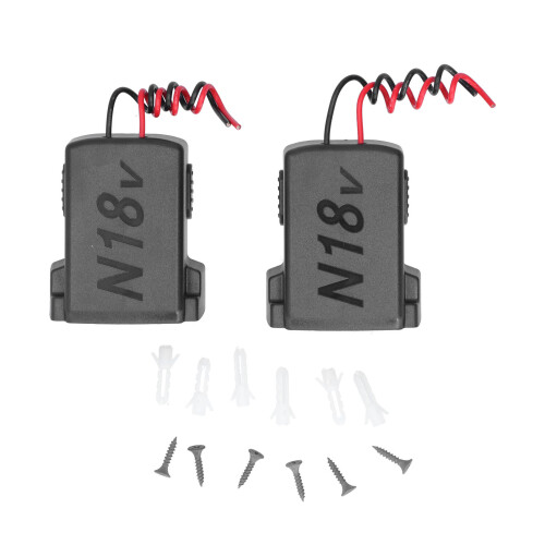 2x Akku-Adapterdock für Milwaukee M18 18V