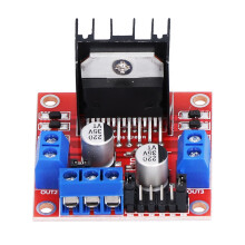 L298N Dual-Channel H-Bridge Motor Driver PCB 5V-35V DC
