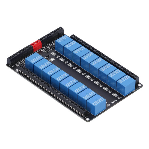 (DC5V) Relay Board 16 Channel DC5V Anti-Reverse Isolation Control 2